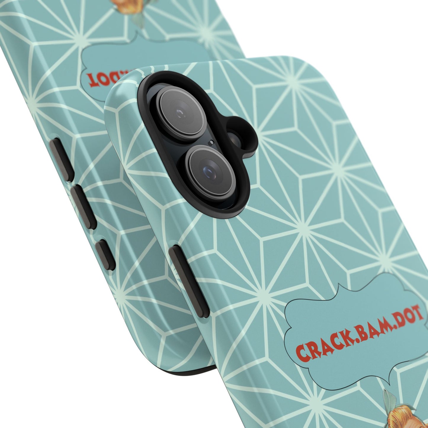 Mahjong Funny Phone Case, Crack Bam Dot Vintage Style, Funny Gift for Friends, Durable Protection, Perfect for Any Occasion