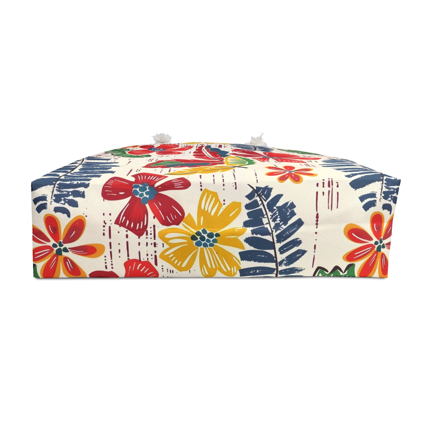 Tropical Floral Heritage Weekender Bag, Travel Tote, Mahjong Accessory Bag