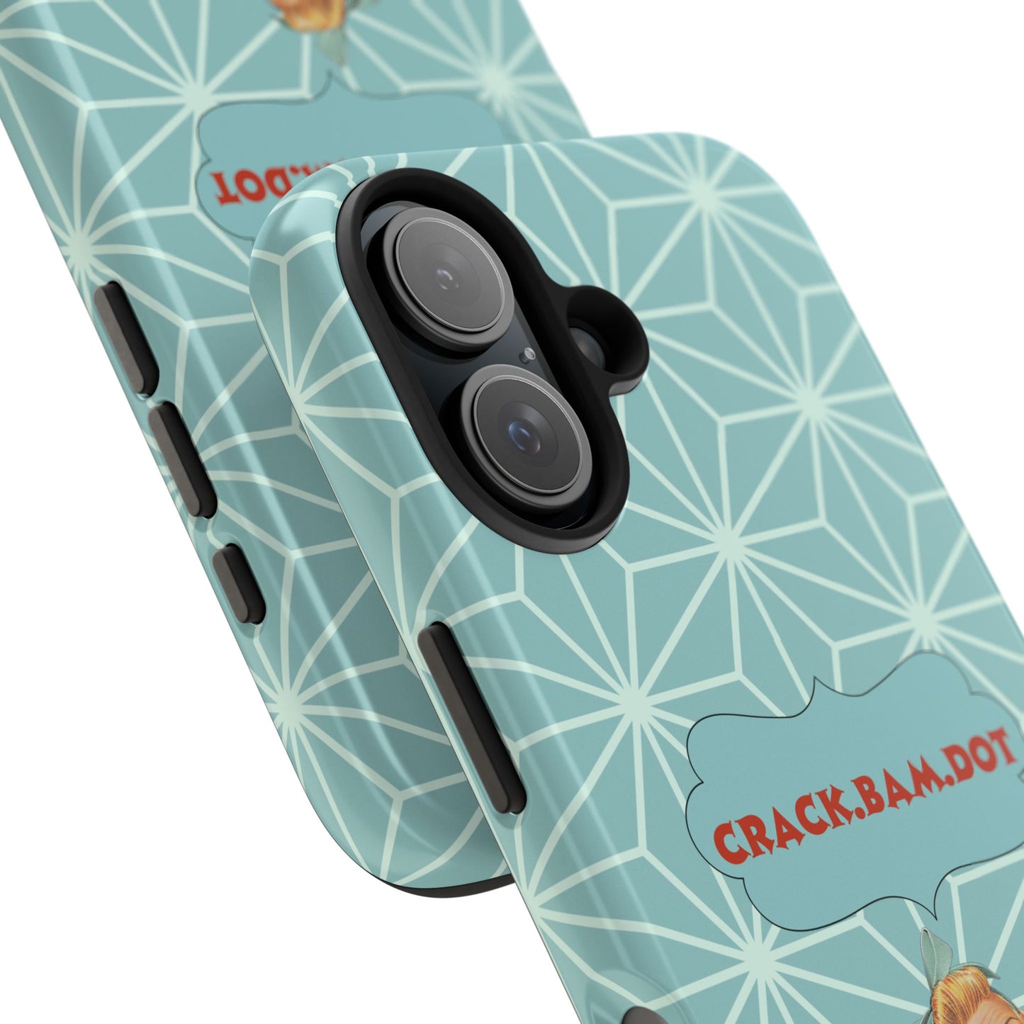 Mahjong Funny Phone Case, Crack Bam Dot Vintage Style, Funny Gift for Friends, Durable Protection, Perfect for Any Occasion