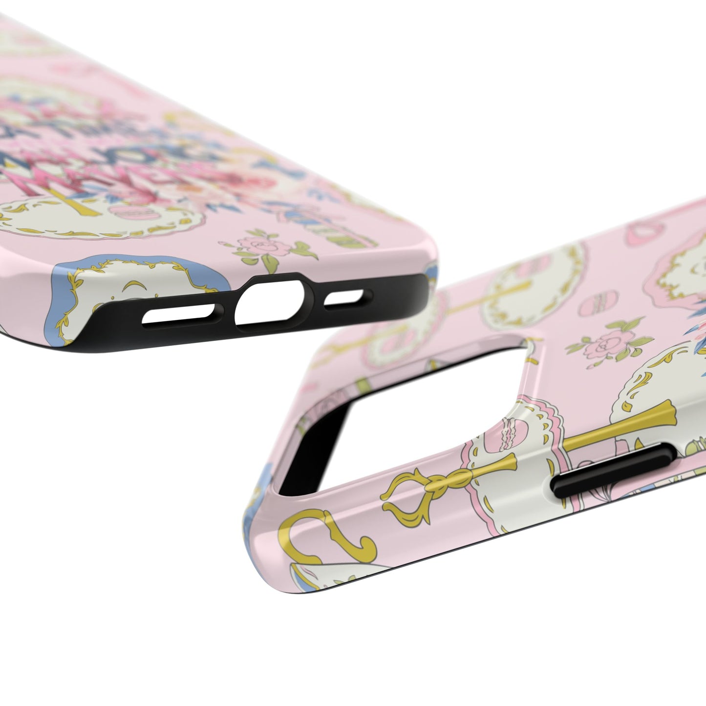 Tea Time Mahjong Phone Case - Stylish Tough Phone Case for Gamers, Tea Lovers, Unique Gift, Protection, Fun Design
