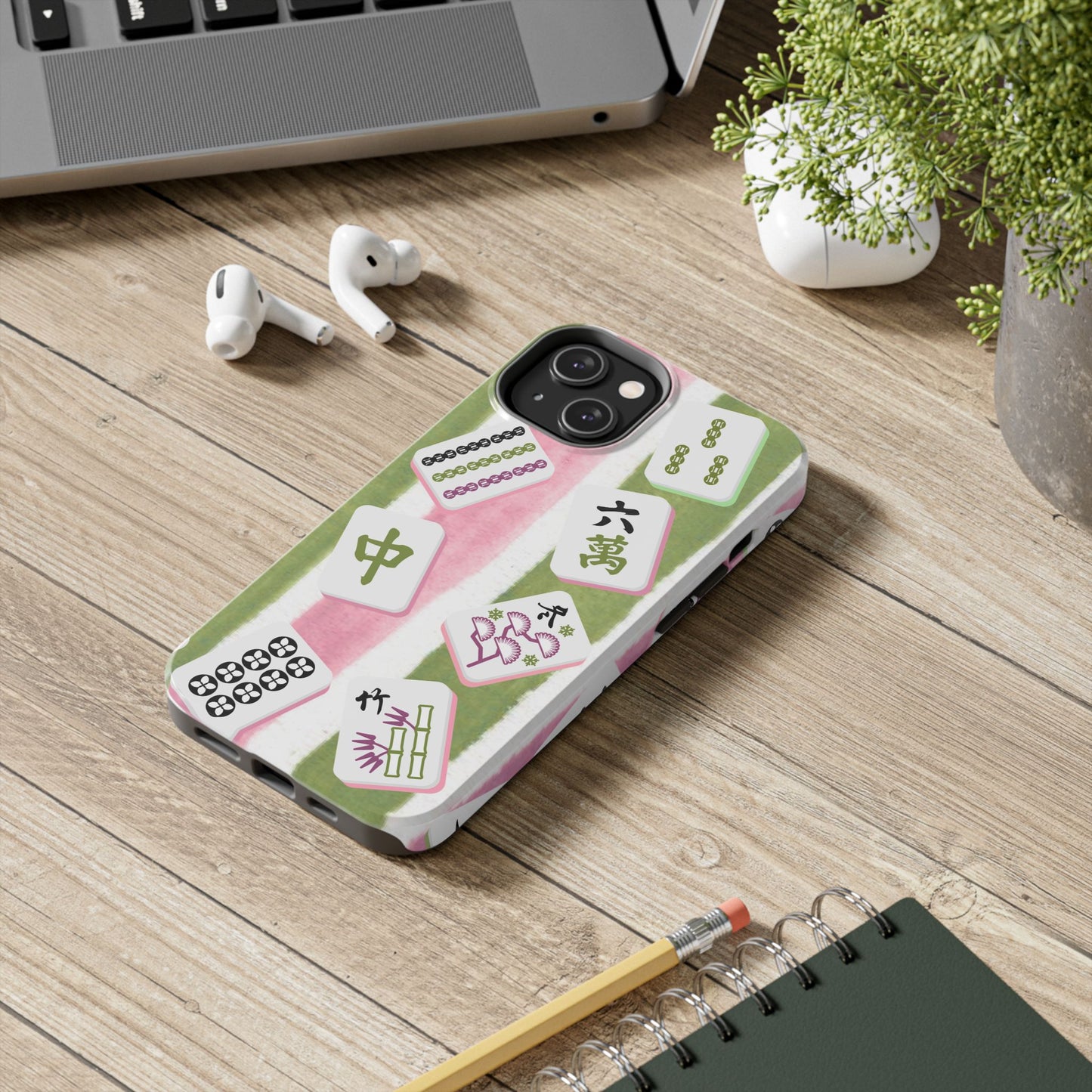 Stylish Mahjong Phone Case, Durable Mobile Cover for Gamers, Unique Gifts for Game Lovers, Fun Accessory for Phone Protection