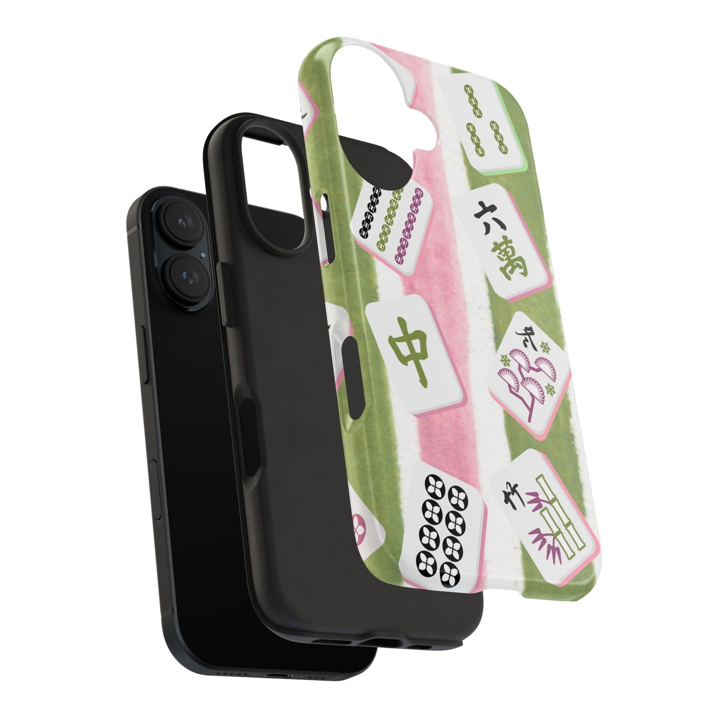 Stylish Mahjong Phone Case, Durable Mobile Cover for Gamers, Unique Gifts for Game Lovers, Fun Accessory for Phone Protection
