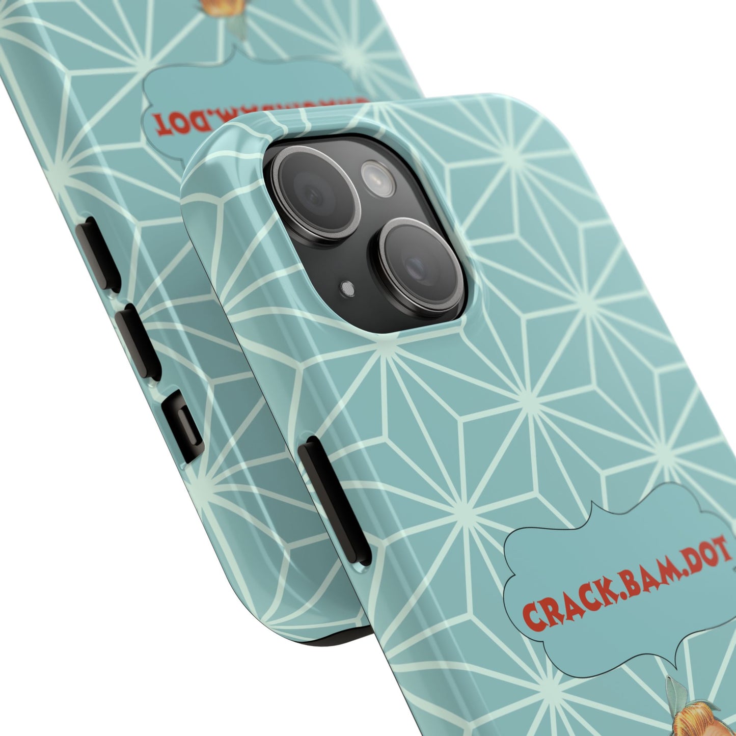 Mahjong Funny Phone Case, Crack Bam Dot Vintage Style, Funny Gift for Friends, Durable Protection, Perfect for Any Occasion