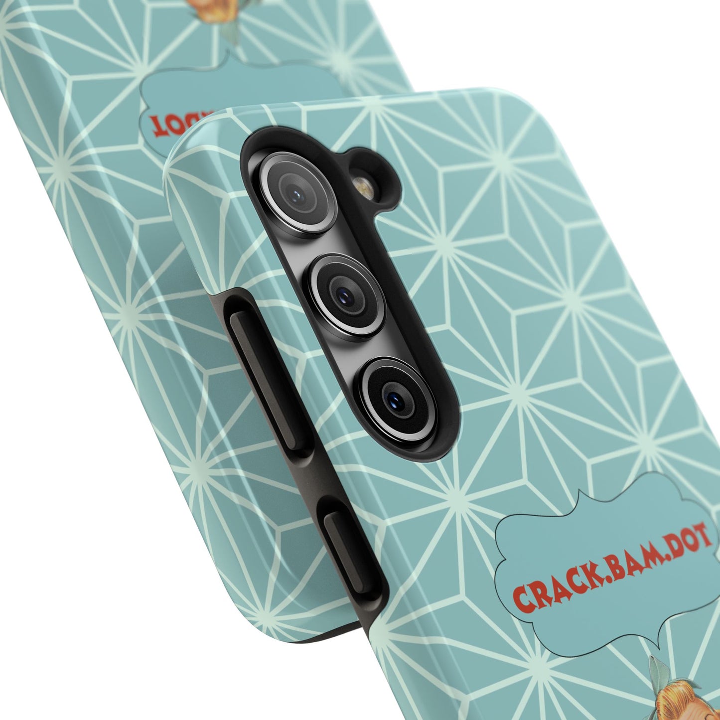 Mahjong Funny Phone Case, Crack Bam Dot Vintage Style, Funny Gift for Friends, Durable Protection, Perfect for Any Occasion