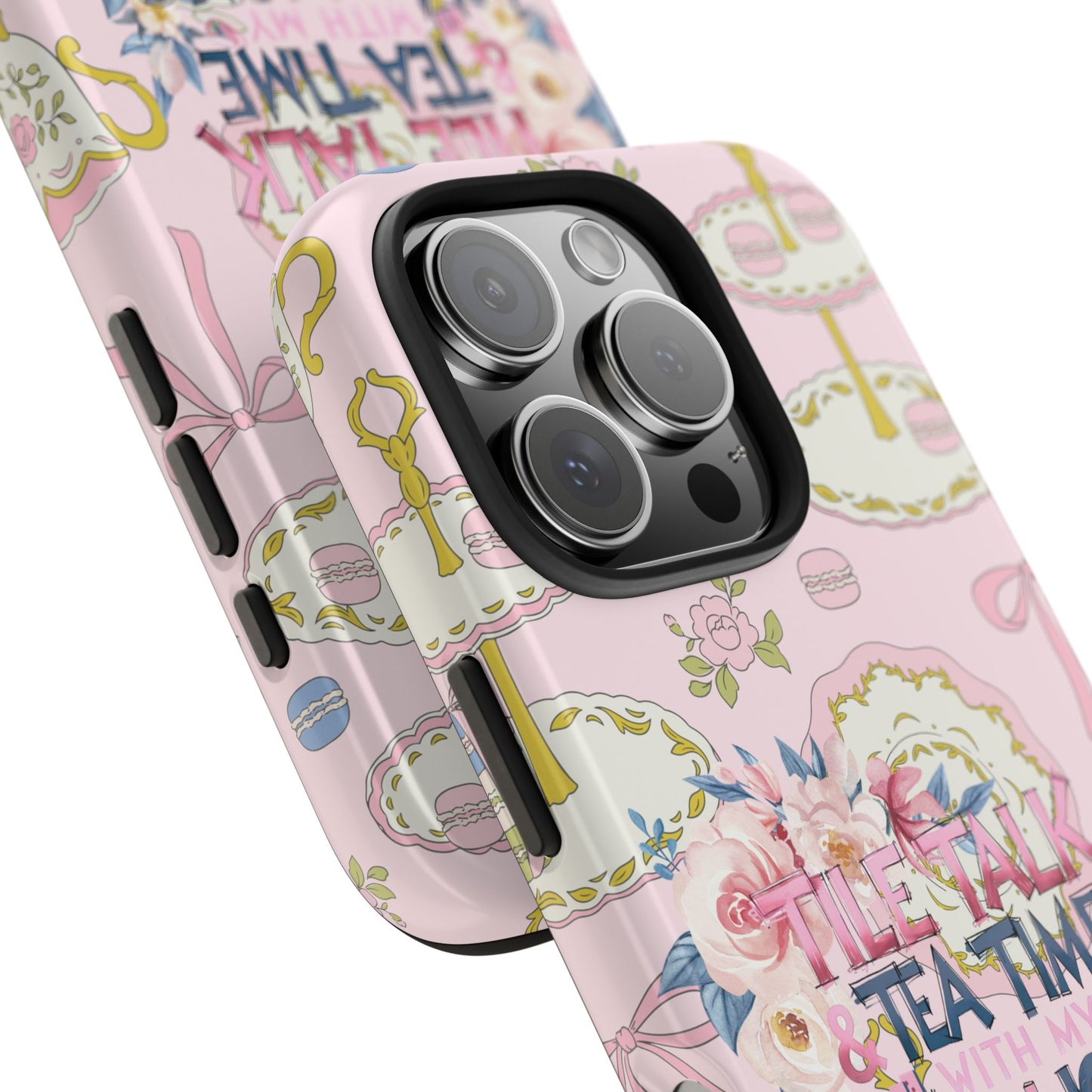 Tea Time Mahjong Phone Case - Stylish Tough Phone Case for Gamers, Tea Lovers, Unique Gift, Protection, Fun Design