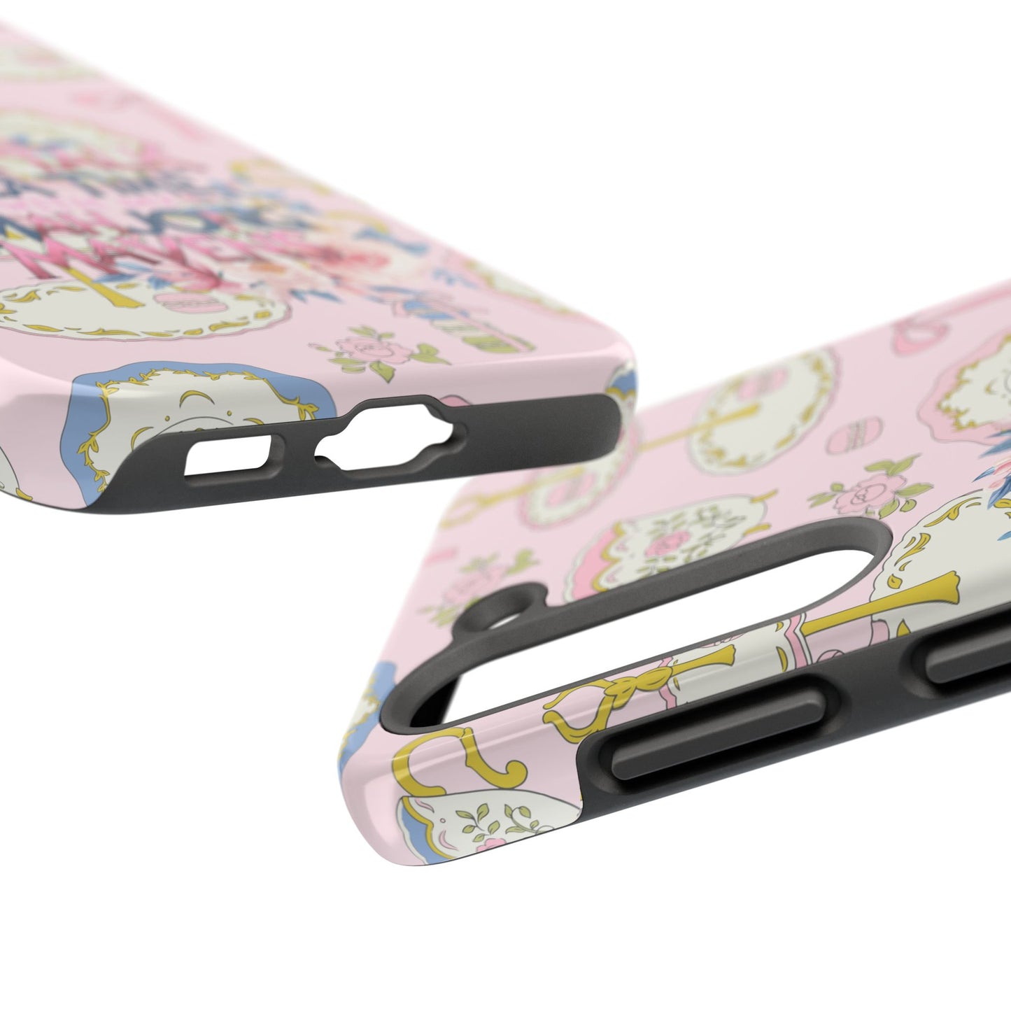 Tea Time Mahjong Phone Case - Stylish Tough Phone Case for Gamers, Tea Lovers, Unique Gift, Protection, Fun Design