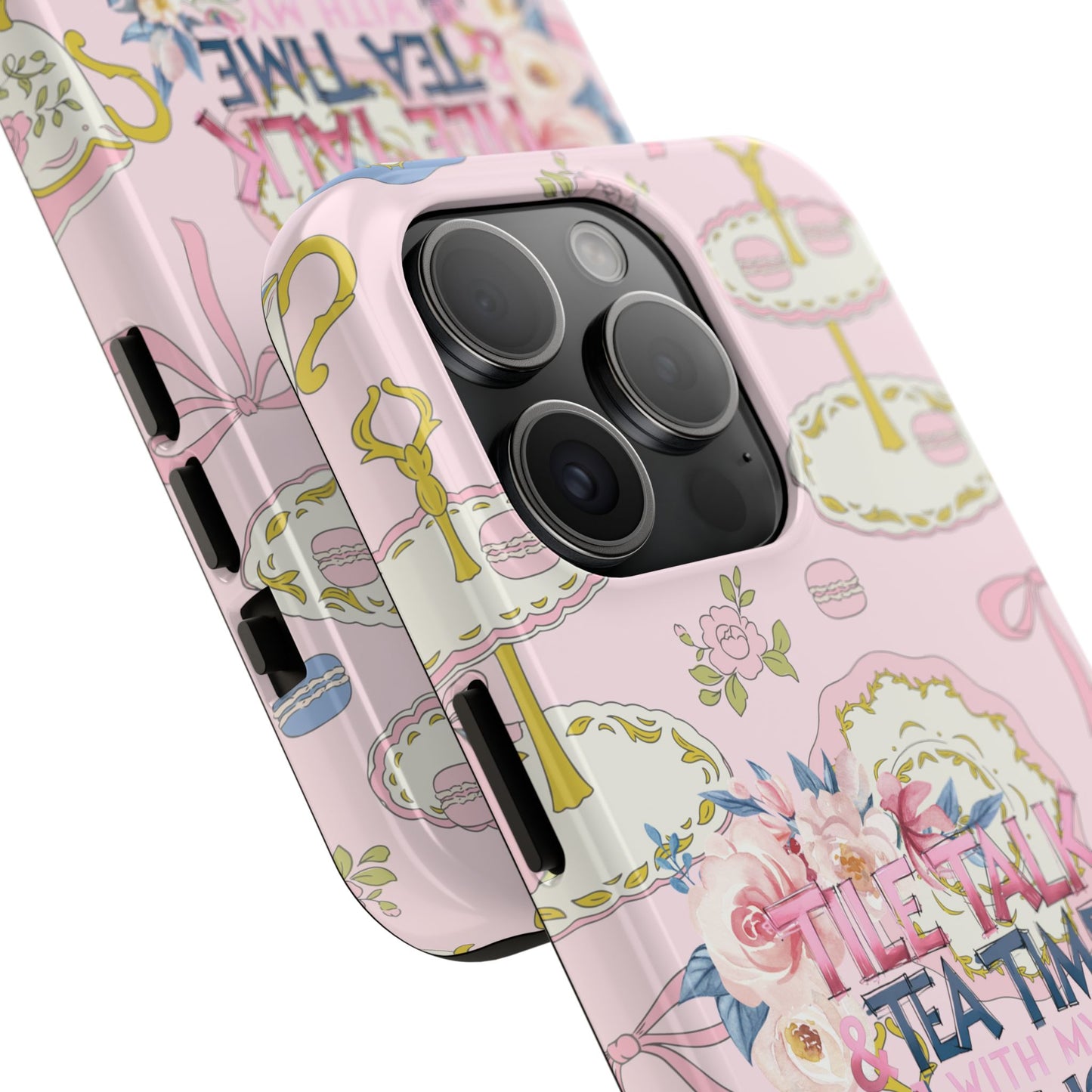 Tea Time Mahjong Phone Case - Stylish Tough Phone Case for Gamers, Tea Lovers, Unique Gift, Protection, Fun Design