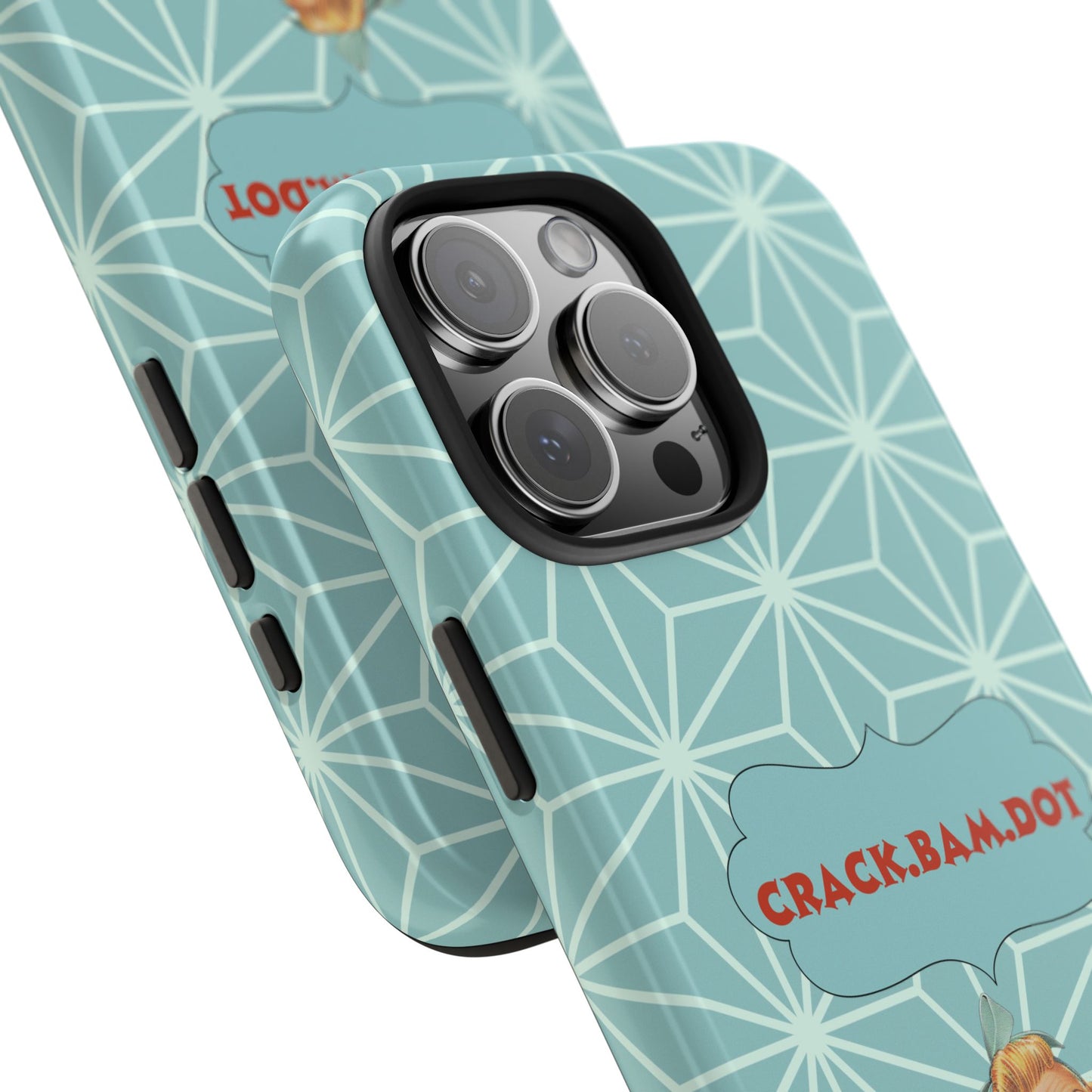 Mahjong Funny Phone Case, Crack Bam Dot Vintage Style, Funny Gift for Friends, Durable Protection, Perfect for Any Occasion