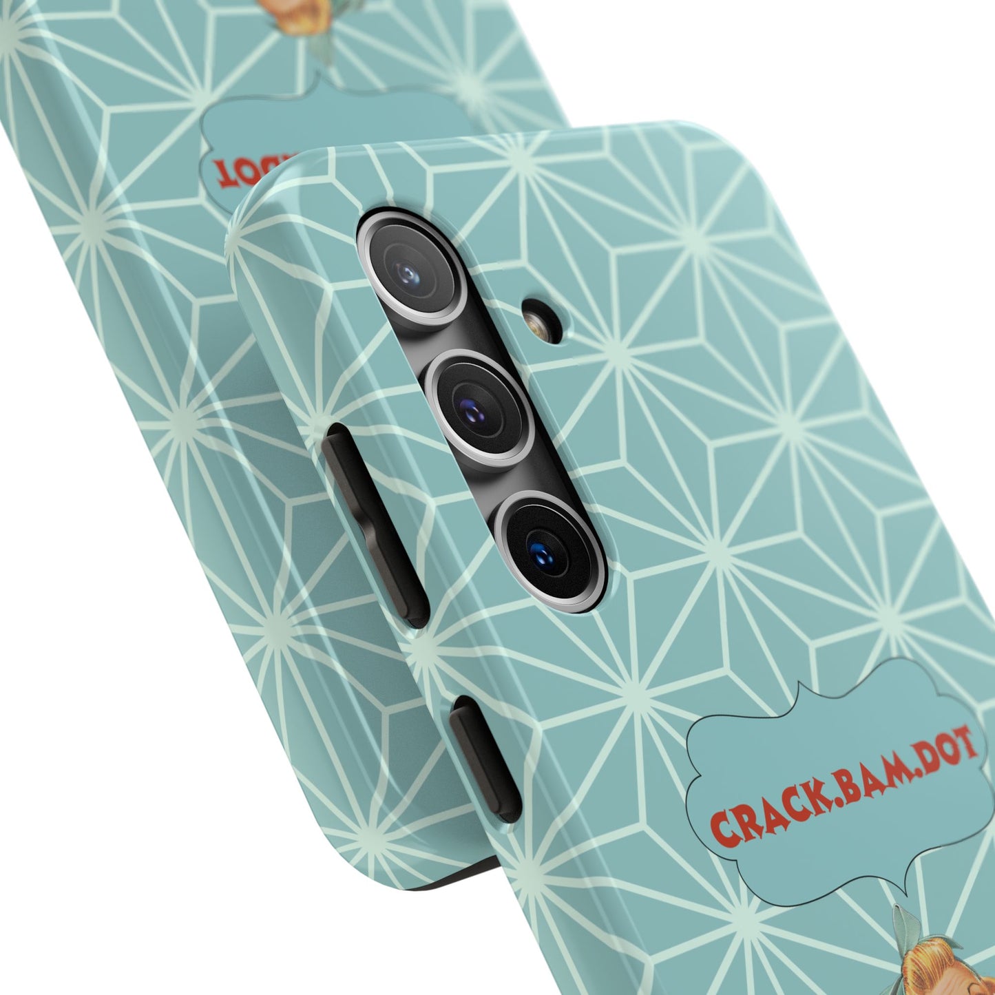 Mahjong Funny Phone Case, Crack Bam Dot Vintage Style, Funny Gift for Friends, Durable Protection, Perfect for Any Occasion