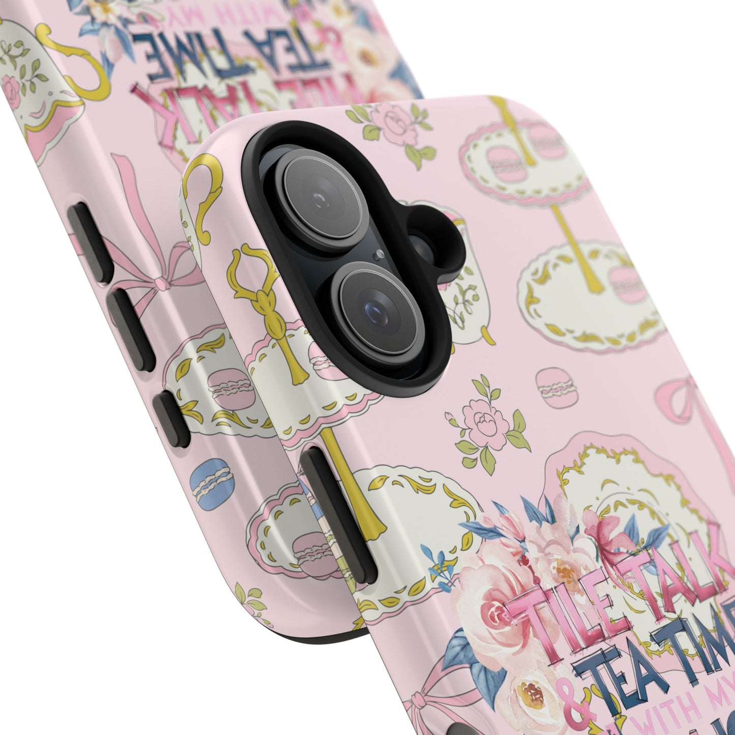 Tea Time Mahjong Phone Case - Stylish Tough Phone Case for Gamers, Tea Lovers, Unique Gift, Protection, Fun Design