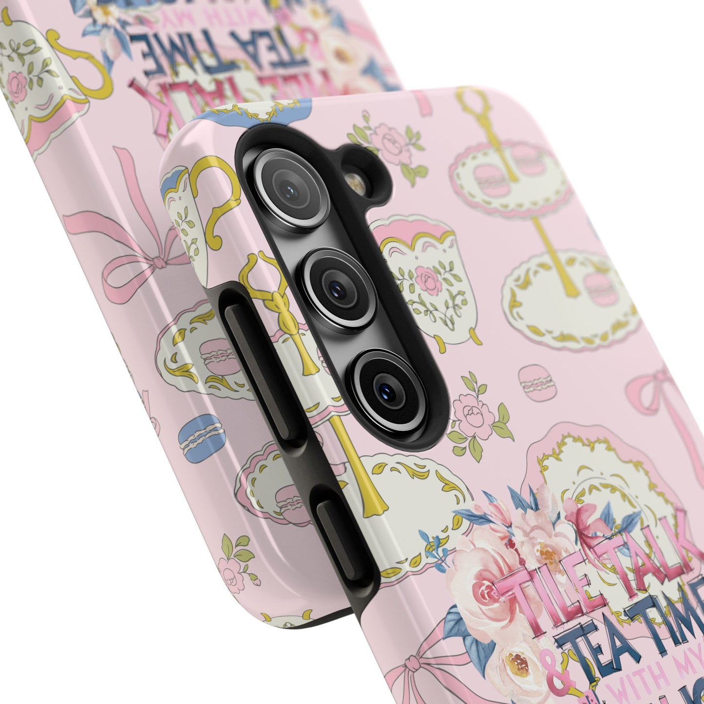 Tea Time Mahjong Phone Case - Stylish Tough Phone Case for Gamers, Tea Lovers, Unique Gift, Protection, Fun Design