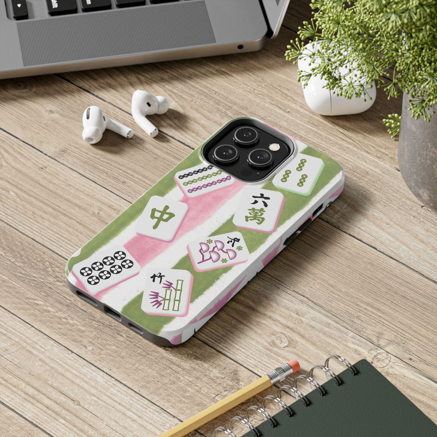 Stylish Mahjong Phone Case, Durable Mobile Cover for Gamers, Unique Gifts for Game Lovers, Fun Accessory for Phone Protection