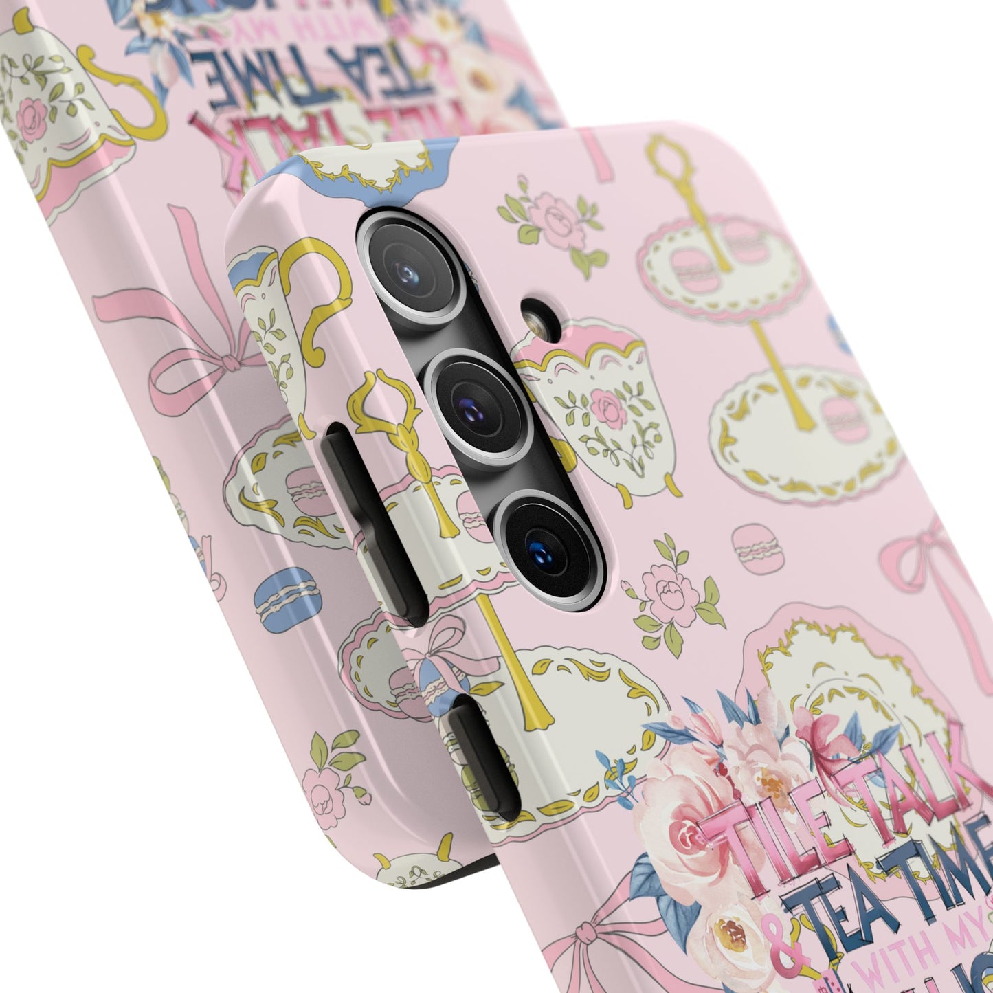 Tea Time Mahjong Phone Case - Stylish Tough Phone Case for Gamers, Tea Lovers, Unique Gift, Protection, Fun Design