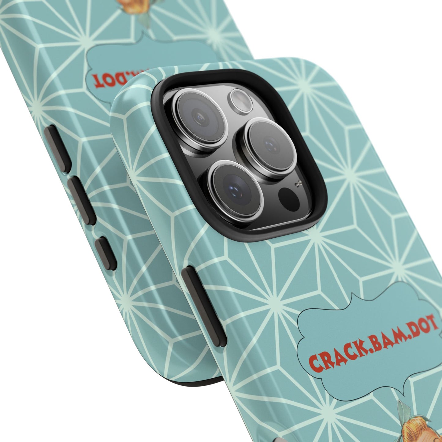 Mahjong Funny Phone Case, Crack Bam Dot Vintage Style, Funny Gift for Friends, Durable Protection, Perfect for Any Occasion