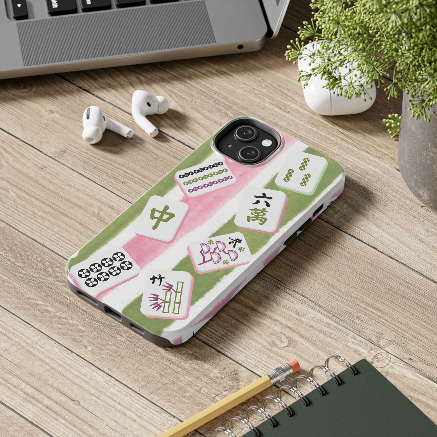 Stylish Mahjong Phone Case, Durable Mobile Cover for Gamers, Unique Gifts for Game Lovers, Fun Accessory for Phone Protection