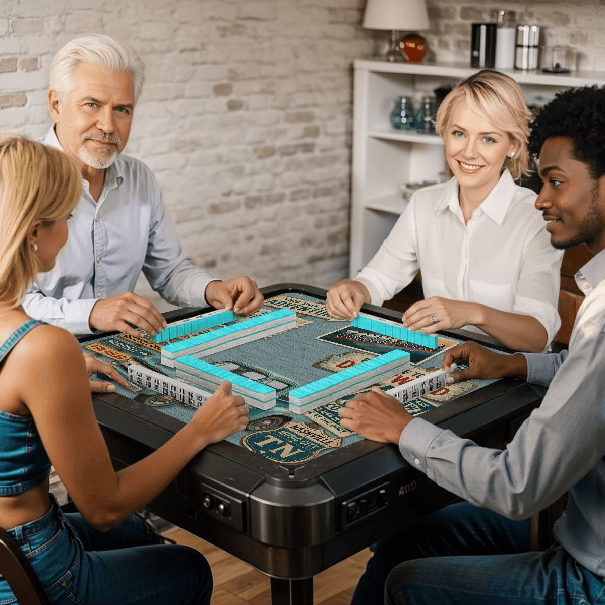 Tennessee State Pride Country Road Mahjong Mat