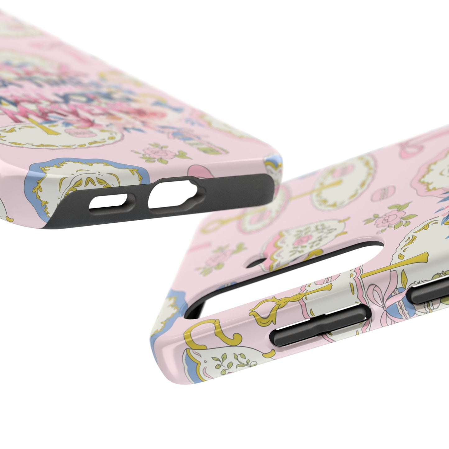 Tea Time Mahjong Phone Case - Stylish Tough Phone Case for Gamers, Tea Lovers, Unique Gift, Protection, Fun Design