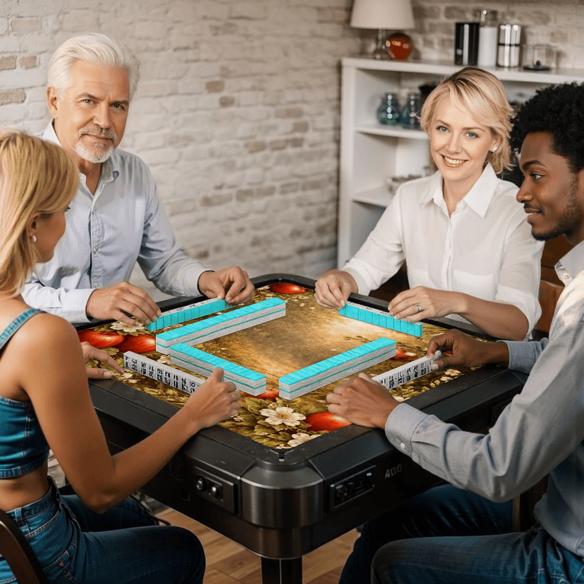 Hamlet's Garden Mahjong Mat - Splash of Color Co.