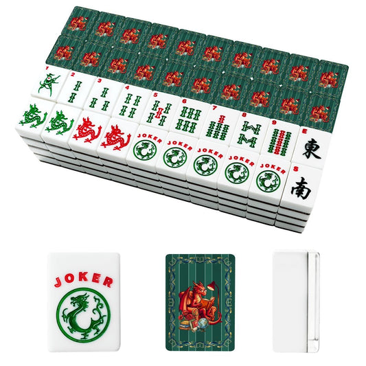 Dragons And Tales Book Lover American Mahjong Tiles And Carry Case - Splash of Color Co.