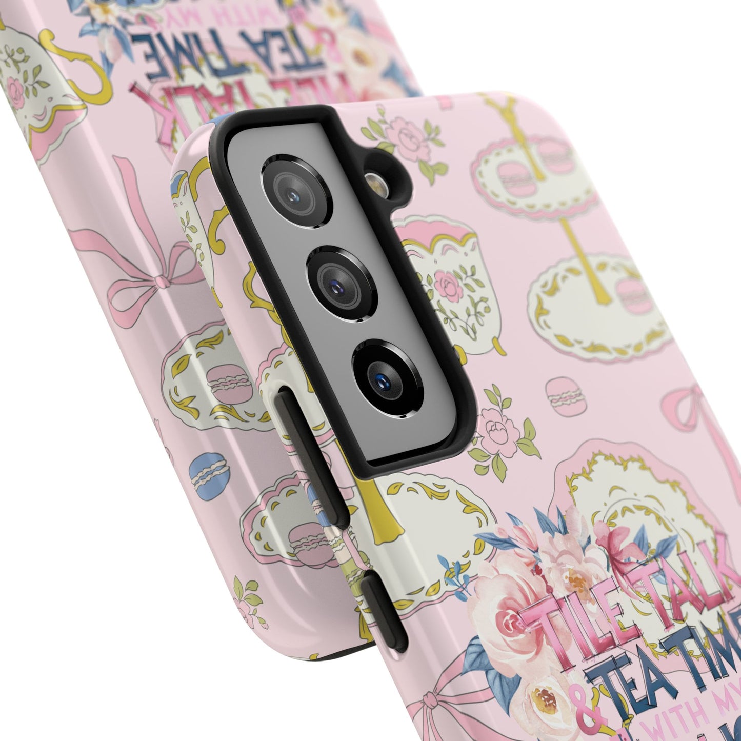 Tea Time Mahjong Phone Case - Stylish Tough Phone Case for Gamers, Tea Lovers, Unique Gift, Protection, Fun Design