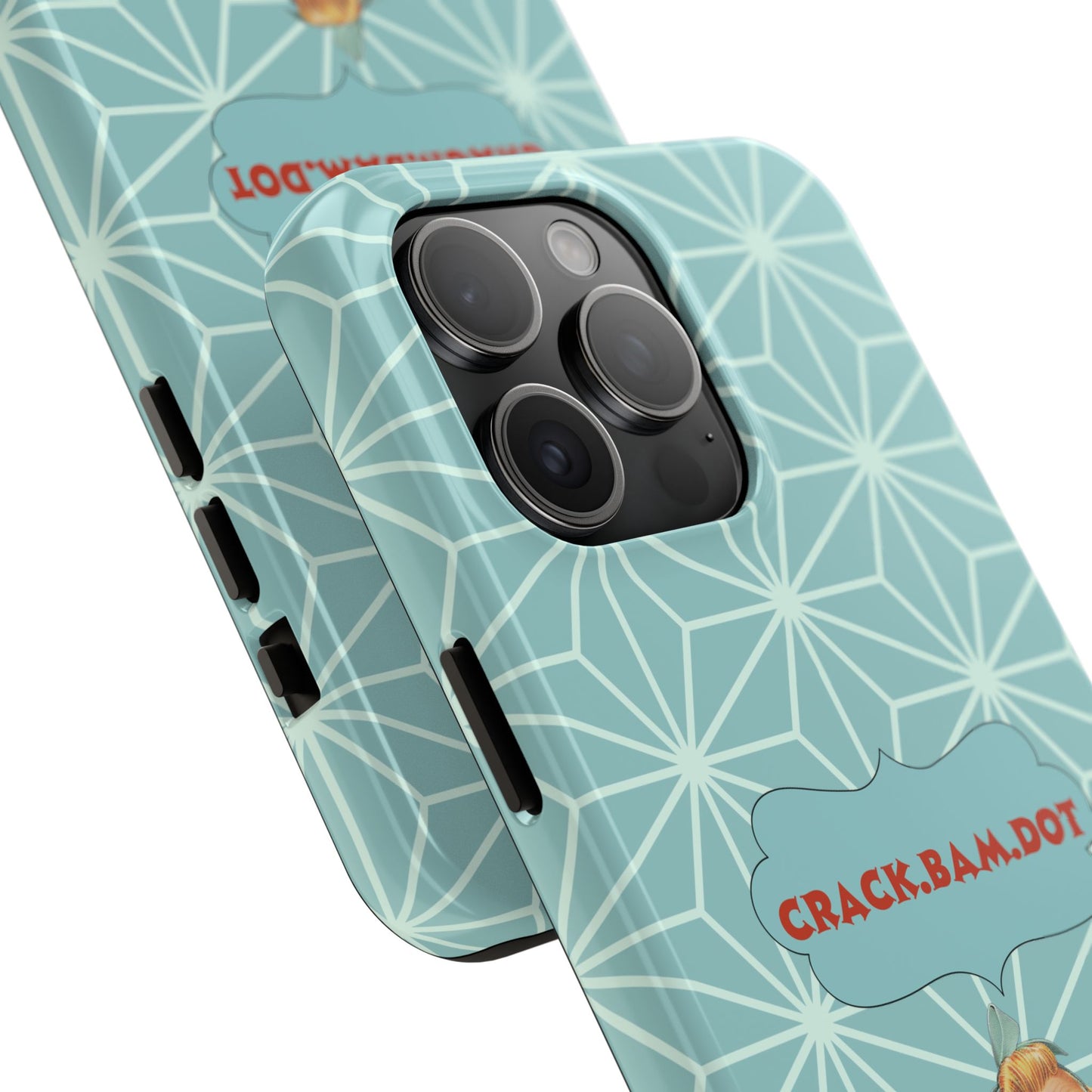 Mahjong Funny Phone Case, Crack Bam Dot Vintage Style, Funny Gift for Friends, Durable Protection, Perfect for Any Occasion