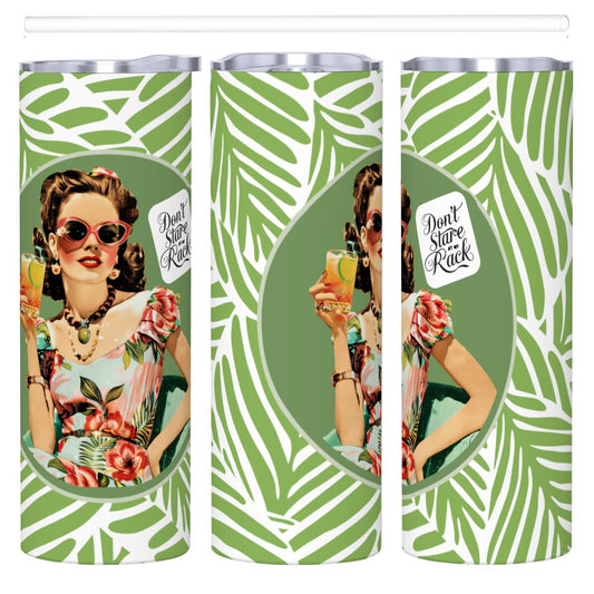 Funny Mahjong Don't Stare At My Rack SS Tumbler Gift - Splash of Color Co.