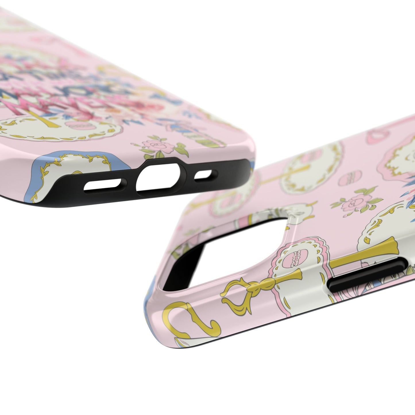 Tea Time Mahjong Phone Case - Stylish Tough Phone Case for Gamers, Tea Lovers, Unique Gift, Protection, Fun Design