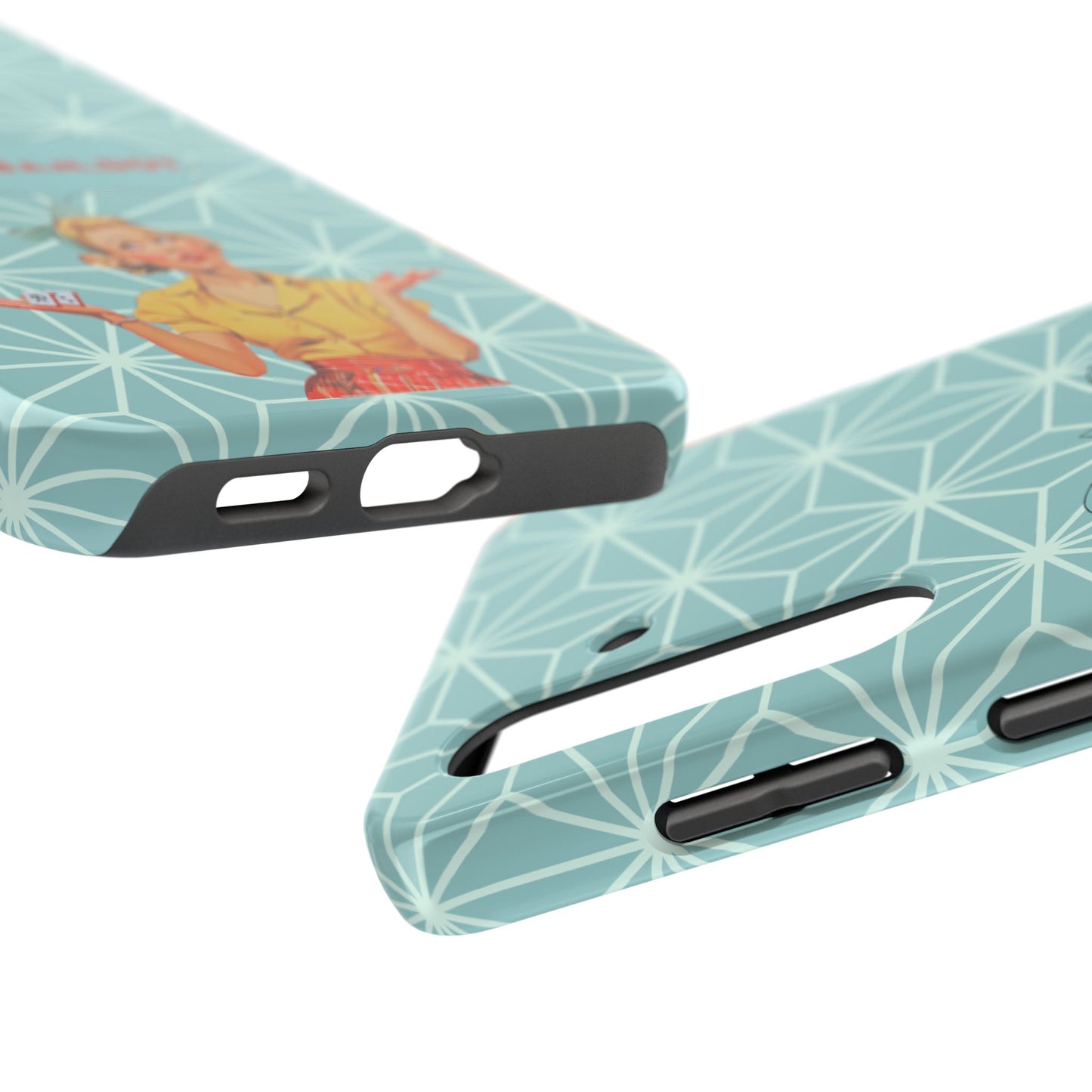 Mahjong Funny Phone Case, Crack Bam Dot Vintage Style, Funny Gift for Friends, Durable Protection, Perfect for Any Occasion