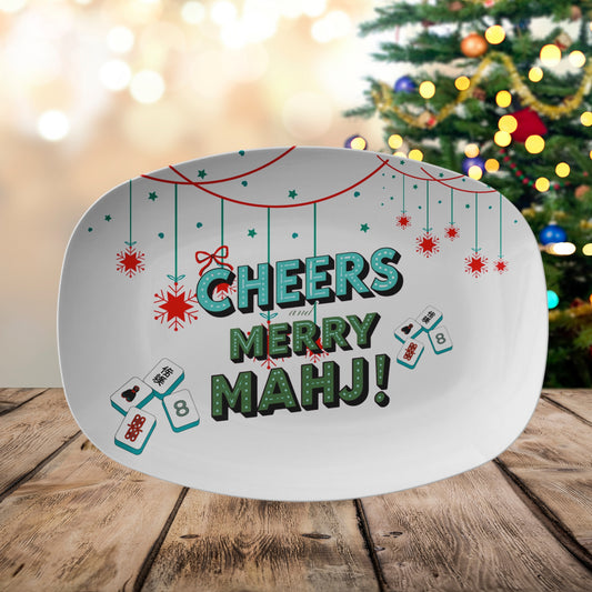 Mahjong Merry And Mahj Cheerful Hosting Party Platter