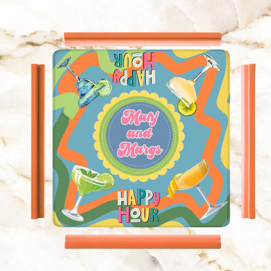 Mahj And Margs Come On Get Happy Mahjong Mat - Splash of Color Co.