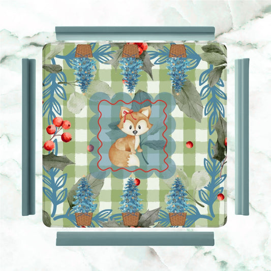 Foxie Moxie Woodland Holiday Winter Mahjong - Splash of Color Co.