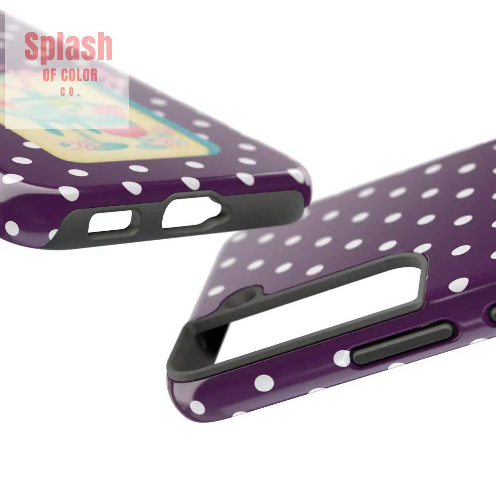 Chic Mahjong Phone Case | Cute Polka Dot Design for Game Lovers Great Gift for Birthdays & Holidays Unique Accessories