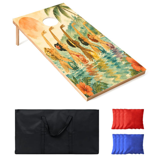 Tropicana Swim Club Cornhole Set 1Pcs