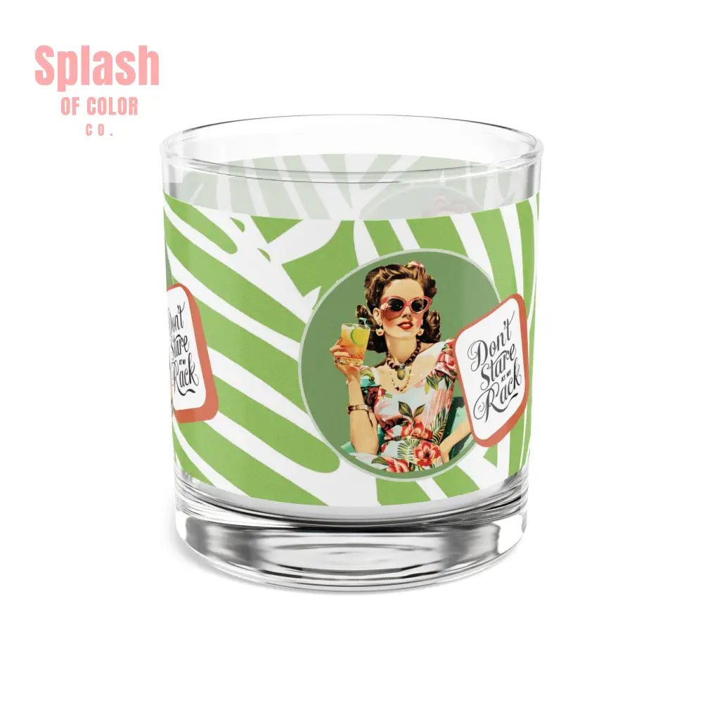 Don’t Stare At My Rack Funny Mahjong Bourbon Whiskey Cheeky Vintage Lady Cheeky Fun Mahj Lover Gift 10oz Mug