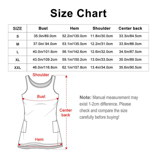 Mahjong Girls Cruise Women's Sleeveless Dress Bathing Suit Coverup with Pockets - Splash of Color Co.