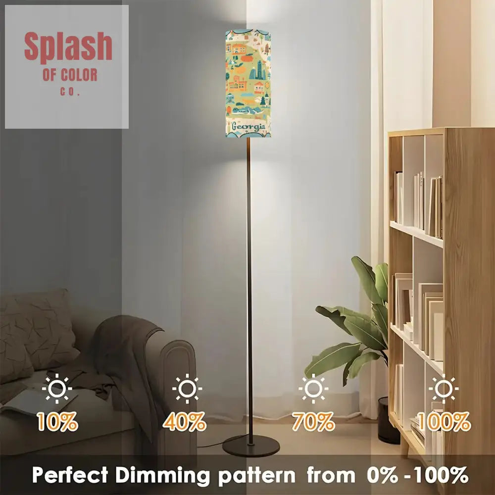 Floor Lamp Modern Standing Lamp (Made in USA) - One Size - Floor Lamps
