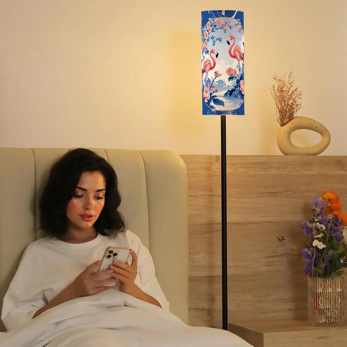 Floor Lamp Modern Standing Lamp (Made in USA) - One Size - Floor Lamps