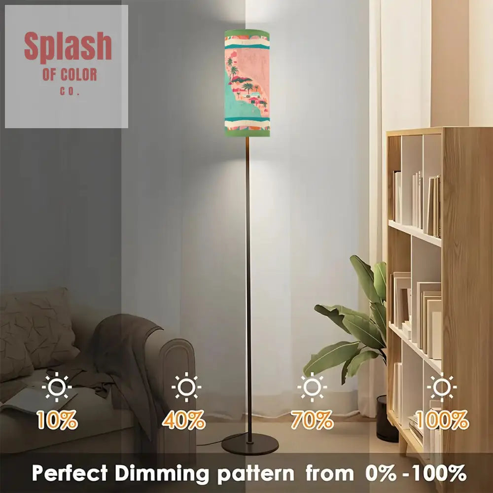 Floor Lamp Modern Standing Lamp (Made in USA) - One Size - Floor Lamps