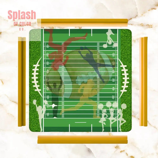 Football Season Mahjong Game Spirit Mahj Mat - Splash of Color co.