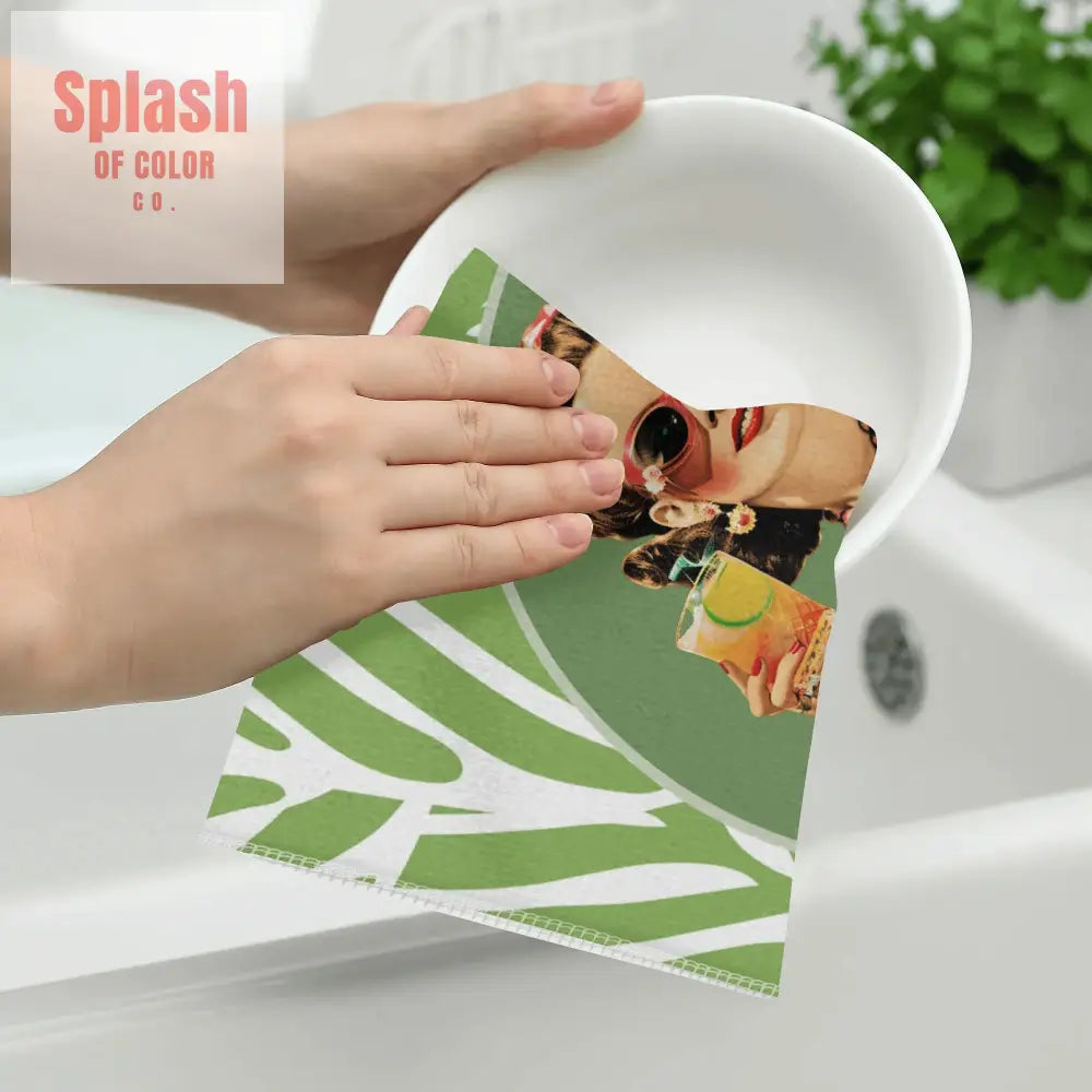 Funny Mahjong Dish Towels Dont Stare At My Rack