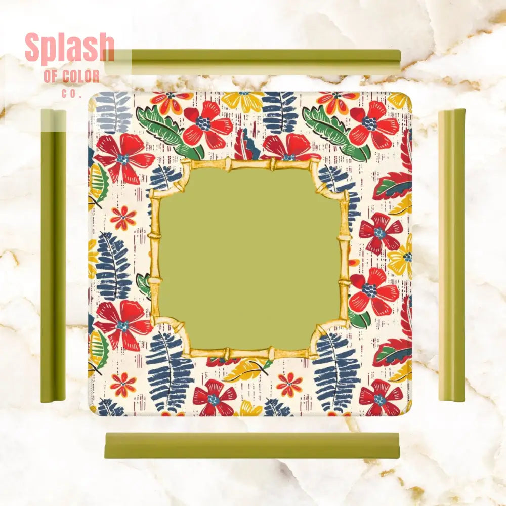 Heirloom Vintage Floral Preppy Heritage Collection Mahjong Mat Daily Accessories