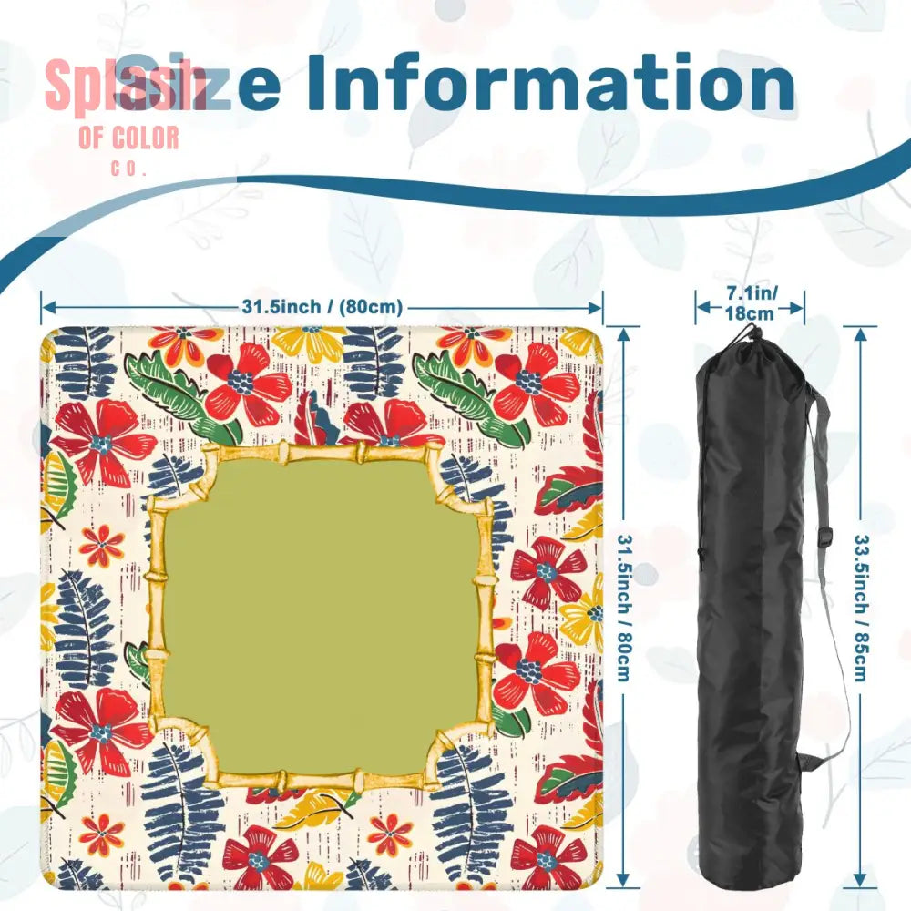 Heirloom Vintage Floral Preppy Heritage Collection Mahjong Mat Daily Accessories