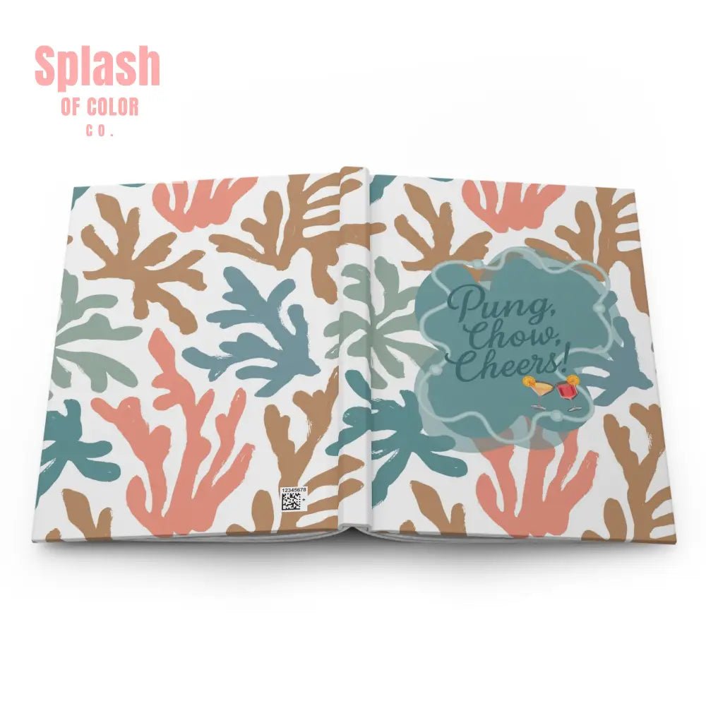 Mahjong Pung Chow Cheers Tropical Coral Reef Cute Notebook Journal Paper products