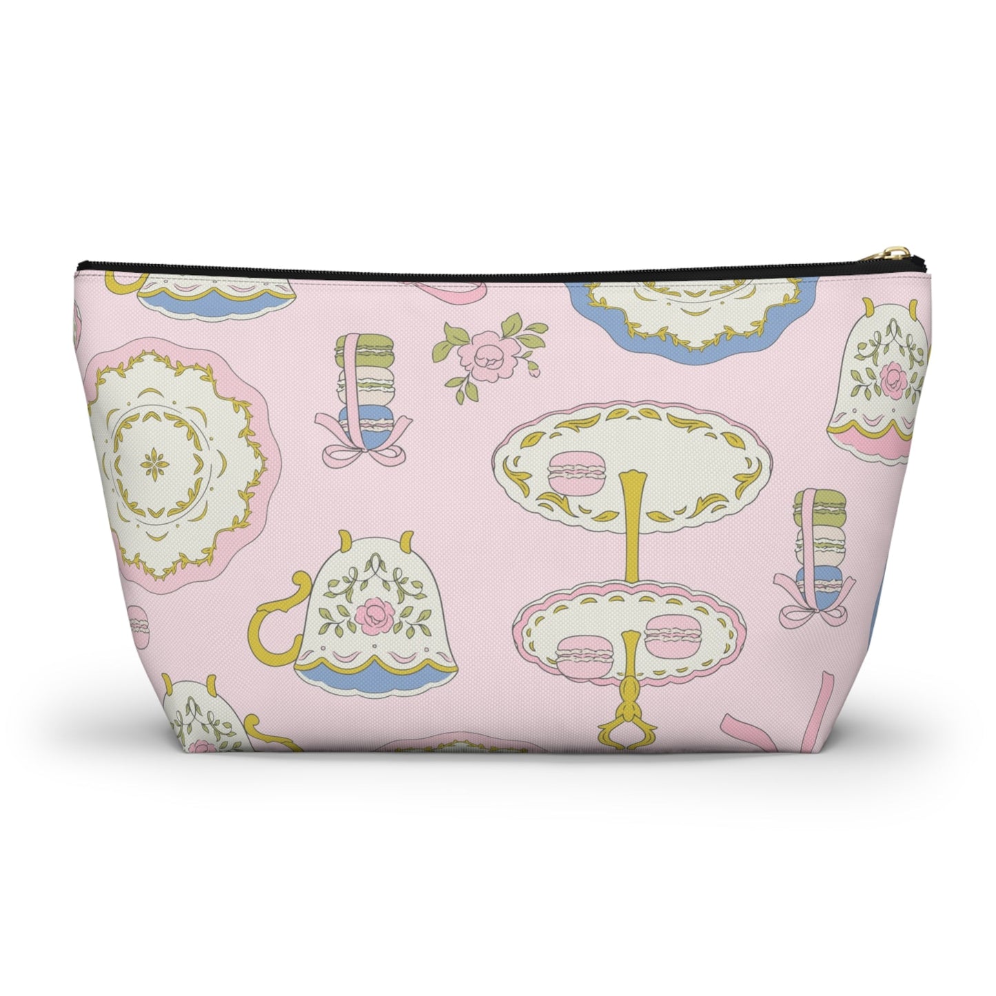 Mahjong Tile Talk And Tea Time Tile Carry Pouch - Bags