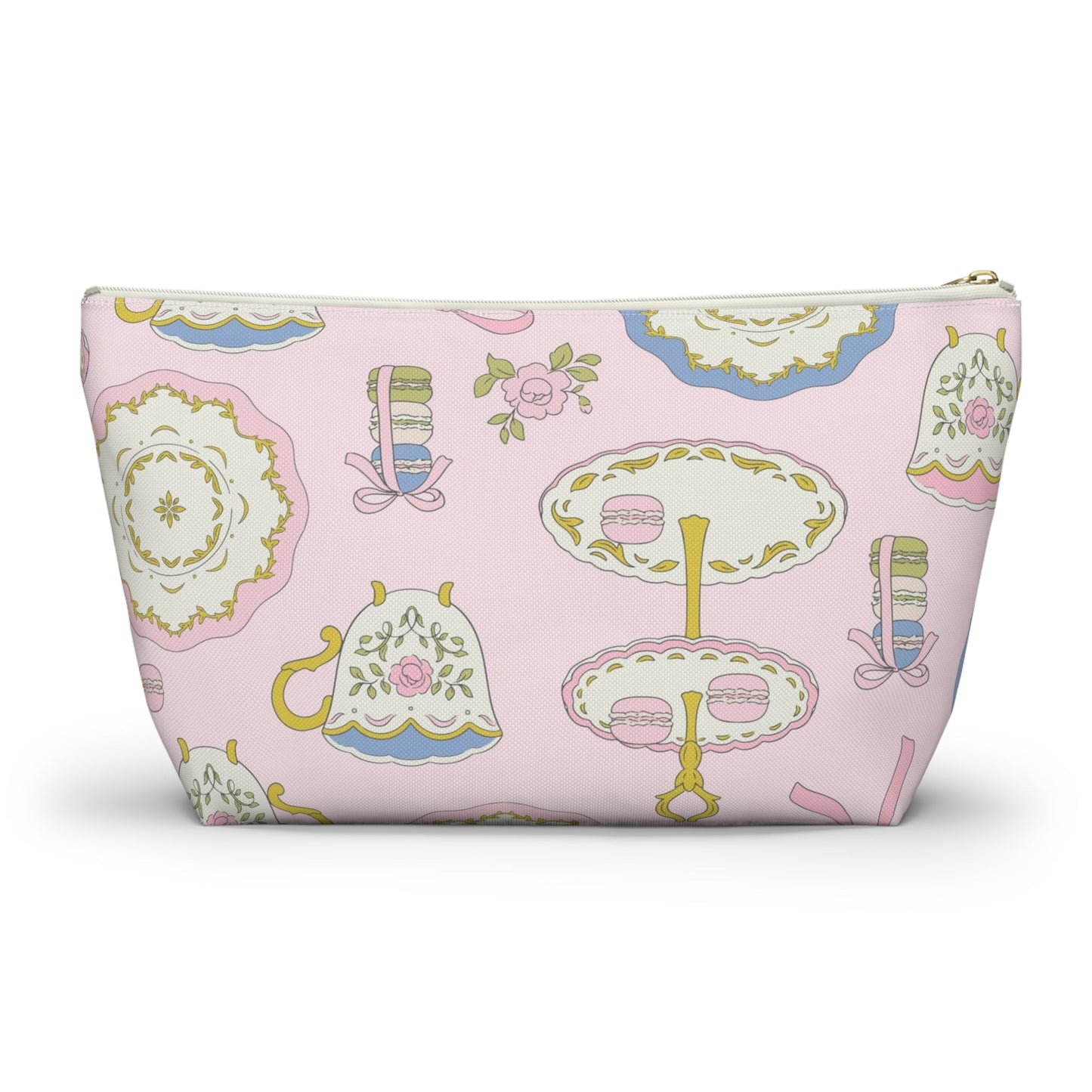 Mahjong Tile Talk And Tea Time Tile Carry Pouch - Bags