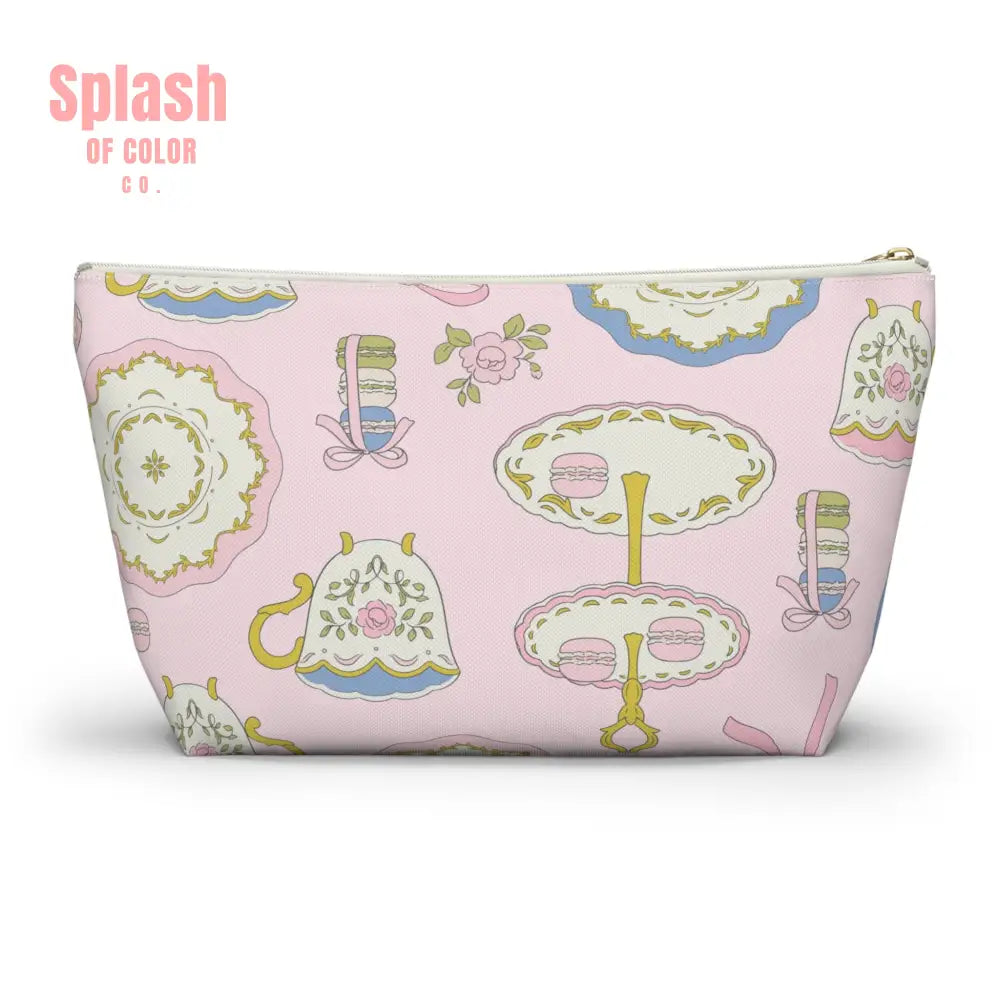Mahjong Tile Talk And Tea Time Tile Carry Pouch - Bags