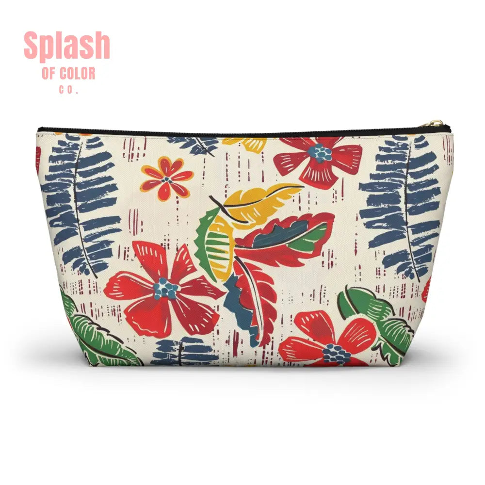 Mahjong Tile Tote Bag Heritage Flower Tropical Preppy Accessory Pouch Bags