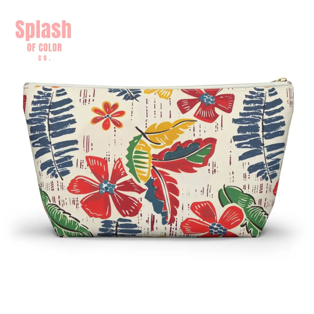 Mahjong Tile Tote Bag Heritage Flower Tropical Preppy Accessory Pouch Bags