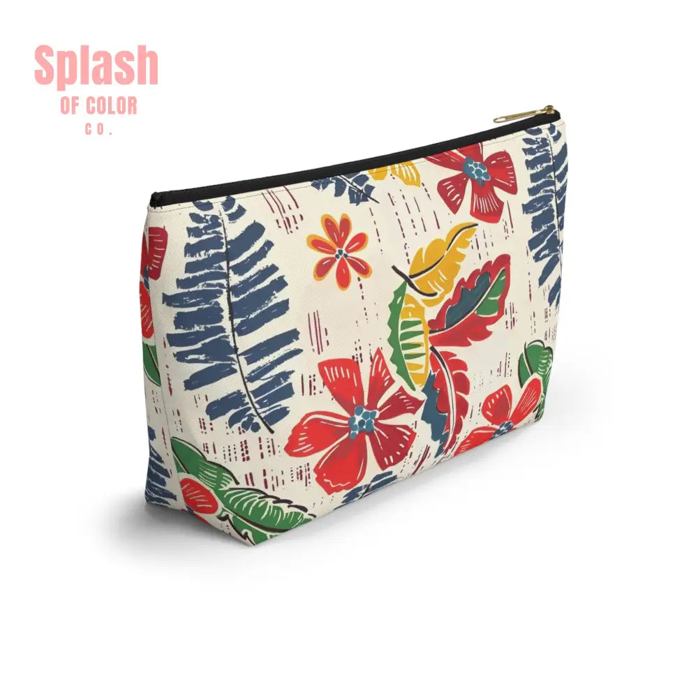 Mahjong Tile Tote Bag Heritage Flower Tropical Preppy Accessory Pouch Bags