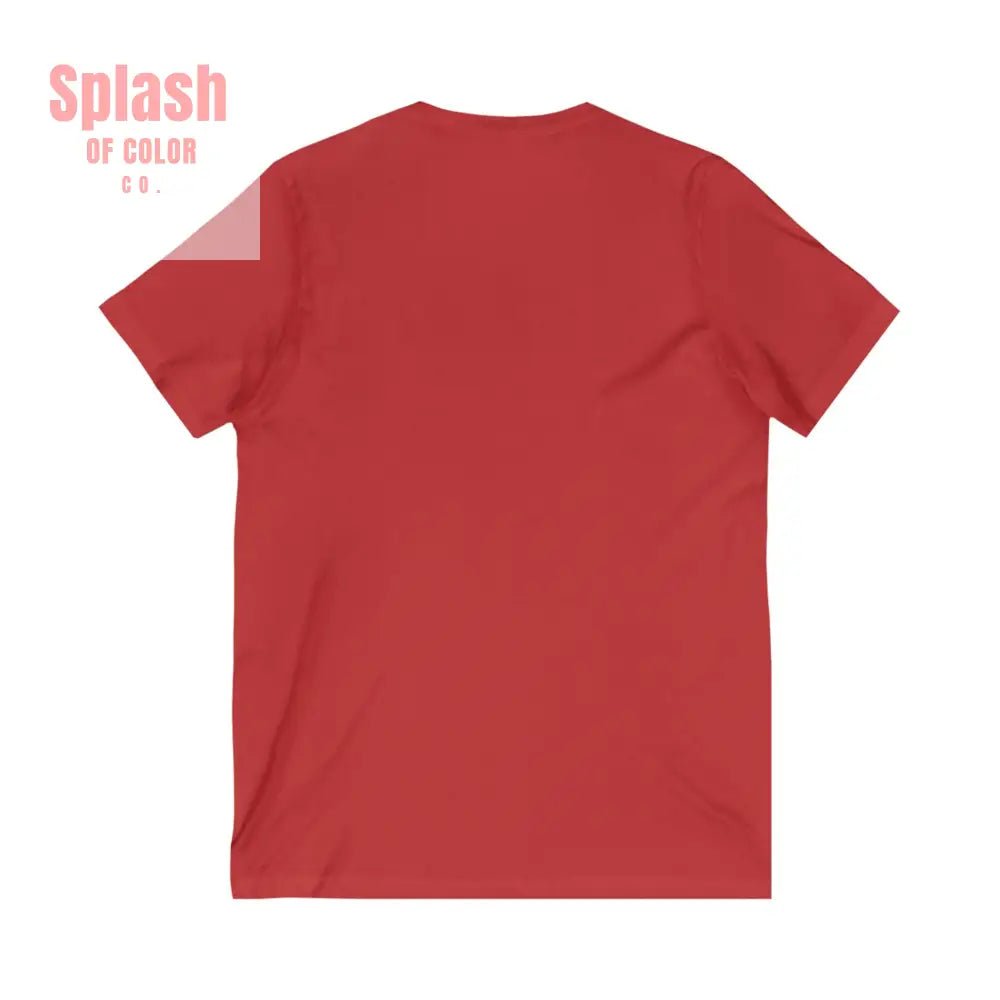 Mahjong V Neck Tee for Game Nights Relaxed Style for Board Game Lovers Perfect Gift for Mahjong Enthusiasts Casual Wear